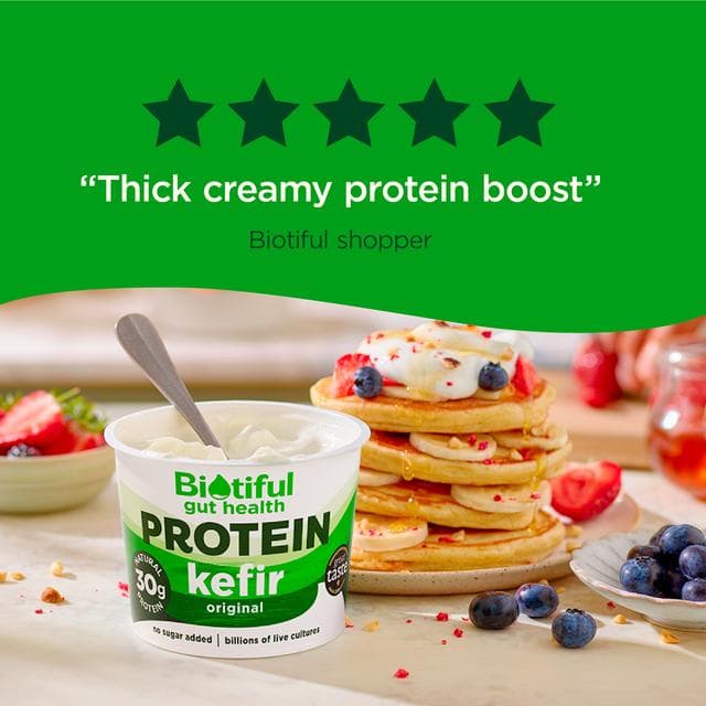Biotiful Gut Health Kefir Protein Yogurt Original 250g - gallery image 3