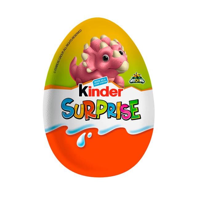 Kinder Surprise Milk Chocolate Natoons Egg 20g - gallery image 2