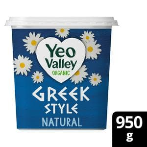 Yeo Valley Organic Greek Style Natural Yogurt 950g