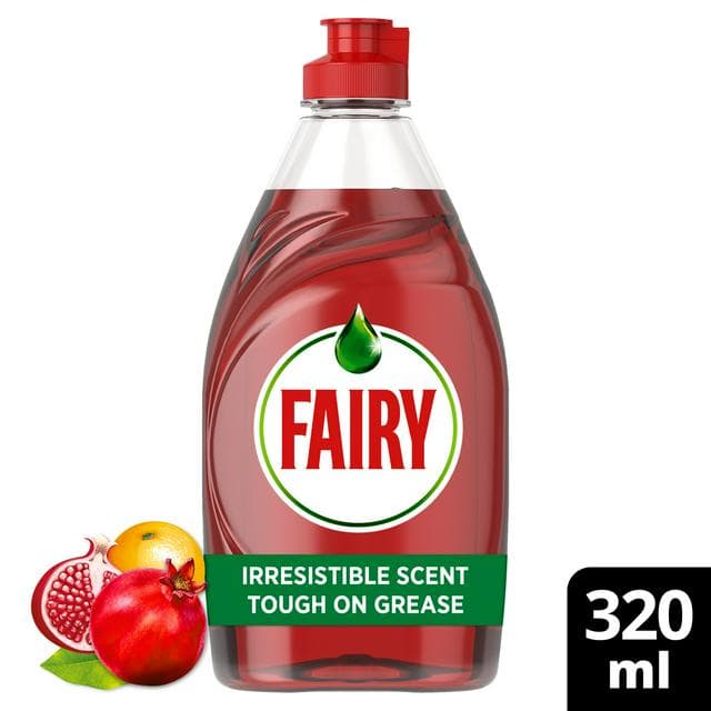 Fairy Clean & Fresh Pomegranate Grapefruit Washing Up Liquid 320ml - gallery image 1