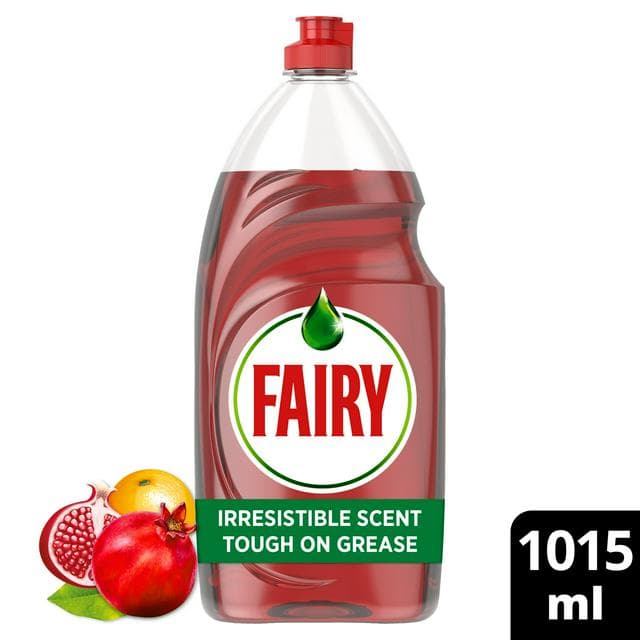 Fairy Clean & Fresh Pomegranate & Grapefruit Washing Up Liquid 1015ml - gallery image 1