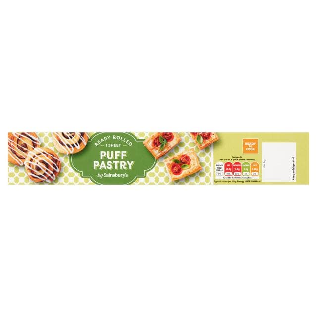 Sainsbury's Sheet Puff Pastry x1 320g - gallery image 1