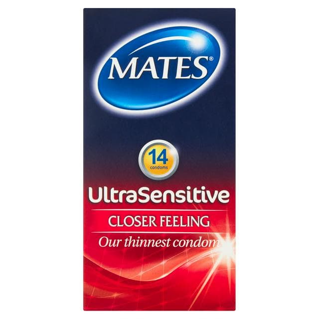 Mates UltraSensitive Condoms x14 - gallery image 1