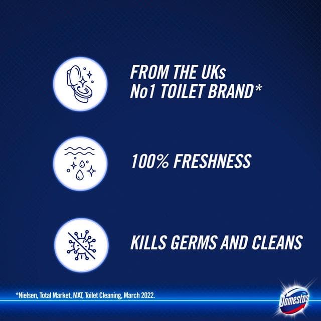 Domestos Power Fresh Lime Fresh Toilet Gel 750ml - gallery image 3