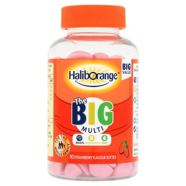 Haliborange the Big Multi Strawberry Flavour Softies x90 - gallery image 1