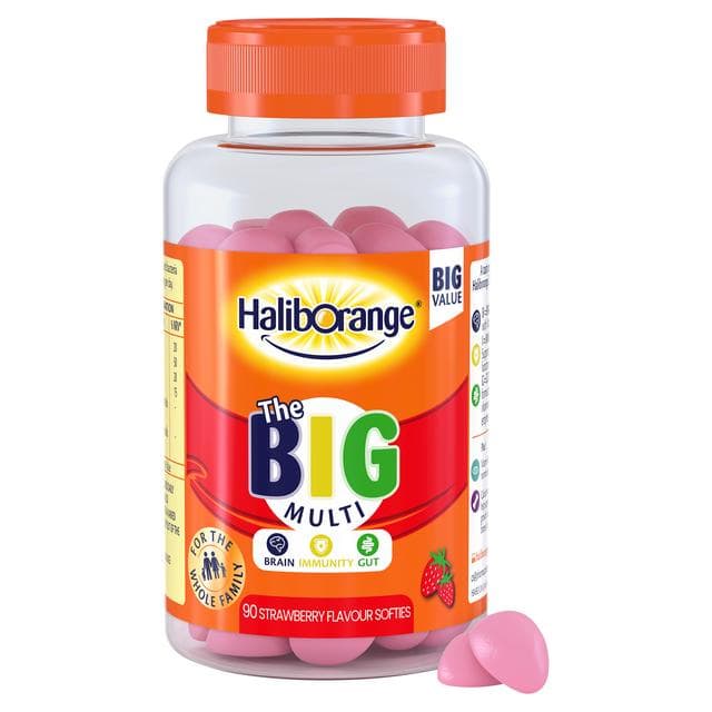 Haliborange the Big Multi Strawberry Flavour Softies x90 - gallery image 2