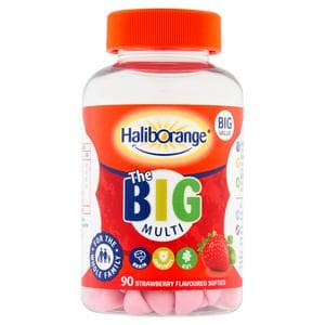 Haliborange the Big Multi Strawberry Flavour Softies x90