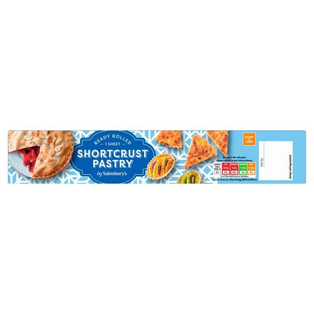 Sainsbury's Ready Rolled Shortcrust Pastry 320g - gallery image 1