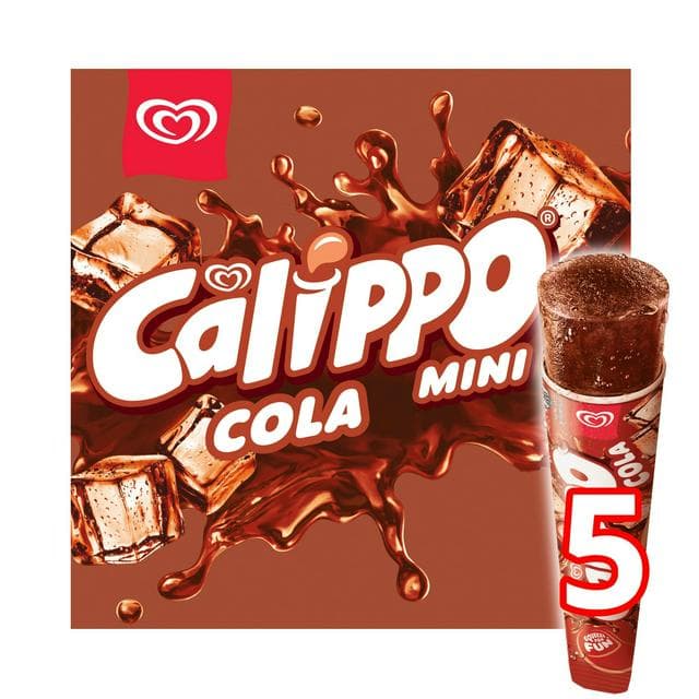Calippo 5 x 80ml Mini Cola Ice Lollies - gallery image 1