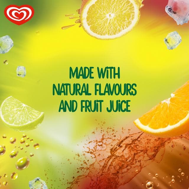 Calippo 5 x 80ml Mini Orange & Lemon Lime Ice Lollies - gallery image 3