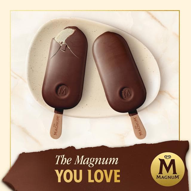 Magnum Classic 6 x 100ml Ice Cream Sticks - gallery image 2