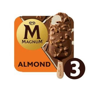 Magnum Almond Ice Cream Sticks 3x100ml