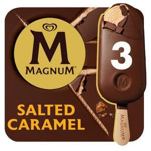 Magnum Salted Caramel Ice Cream Sticks 3x100ml