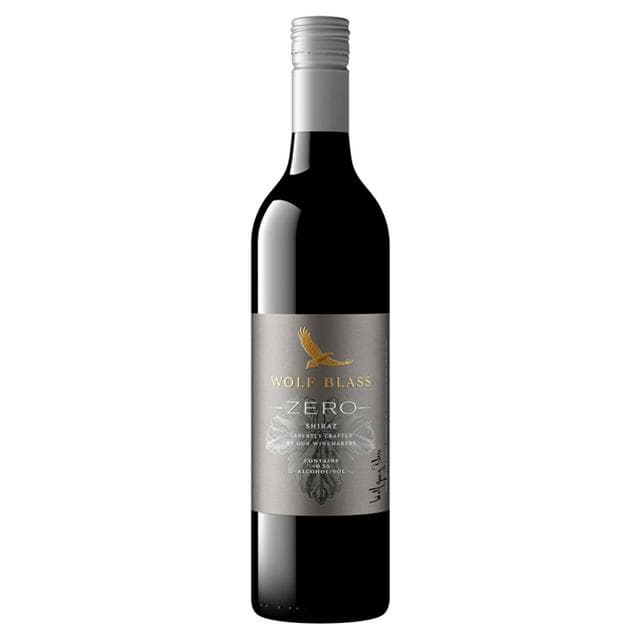 Wolf Blass Zero Shiraz 0.5% Low Alcohol Wine Based Drink 75cl - gallery image 1