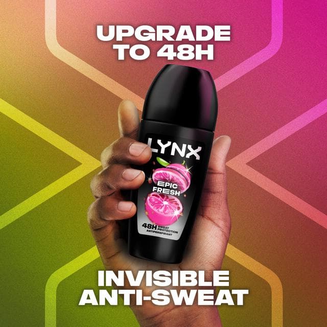 Lynx Epic Fresh Roll On Antiperspirant Deodorant 50ml - gallery image 2