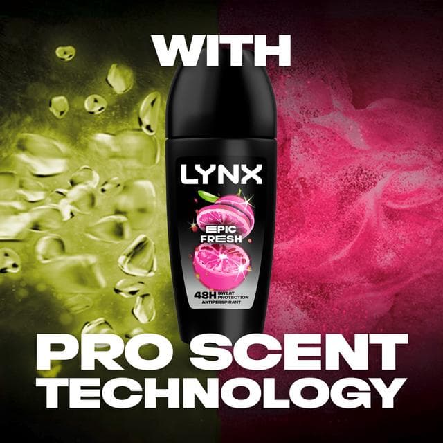 Lynx Epic Fresh Roll On Antiperspirant Deodorant 50ml - gallery image 4