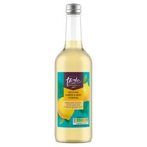 Sainsbury's Sicilian Lemon & Mint Cordial, Taste the Difference 500ml