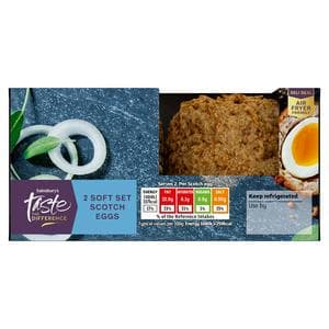 Sainsbury's Soft Set Scotch Eggs, Taste the Difference x2 260g