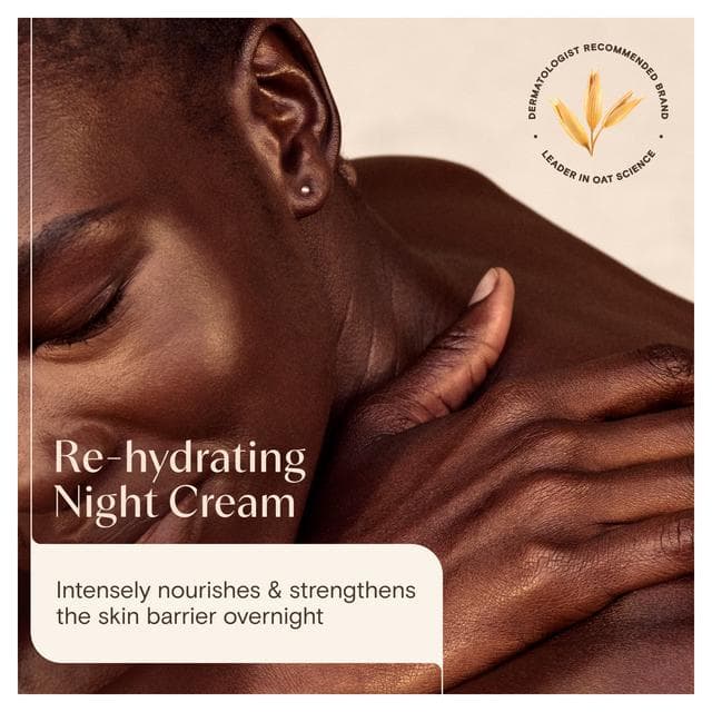 Aveeno Face Calm & Restore Night Face Cream Moisturiser 50ml - gallery image 2