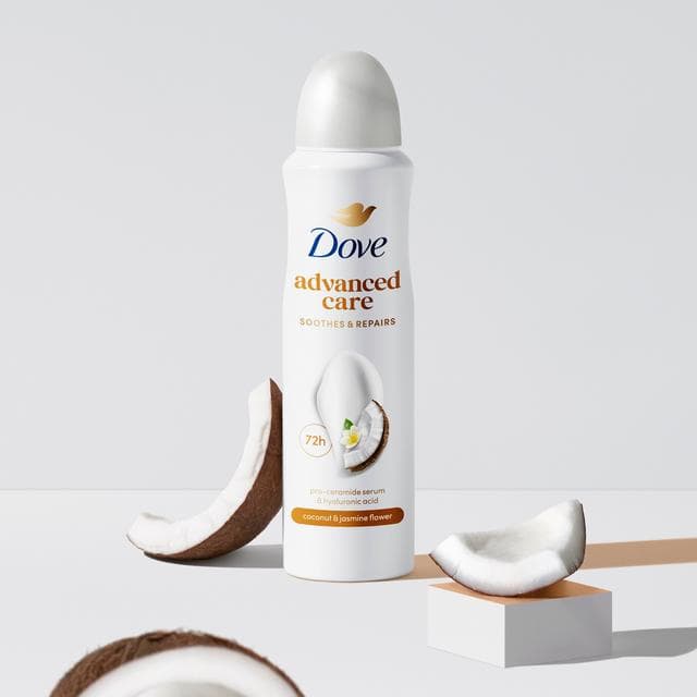 Dove Women Coconut & Jasmine 72h Advanced Care Antiperspirant Deodorant 200ml - gallery image 2