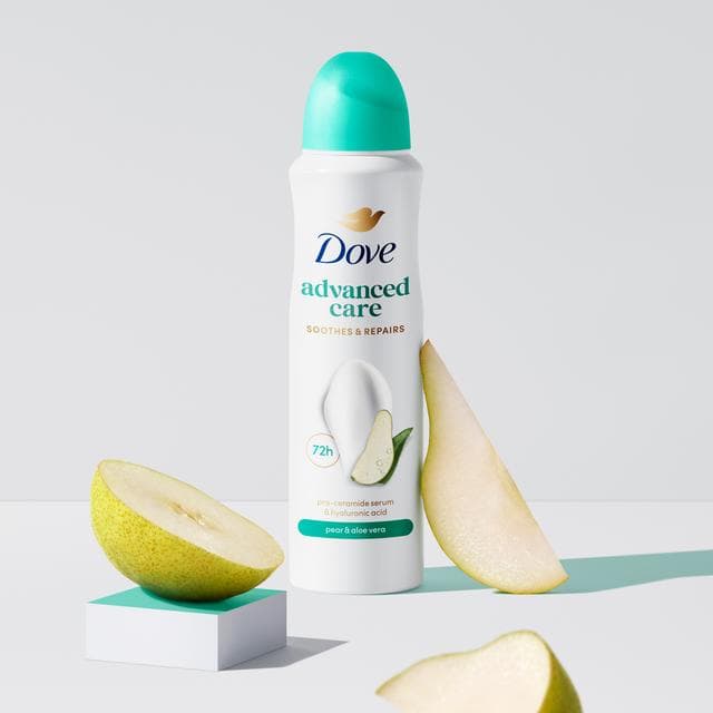 Dove Women Pear & Aloe Vera 72h Advanced Care Antiperspirant Deodorant 200ml - gallery image 2