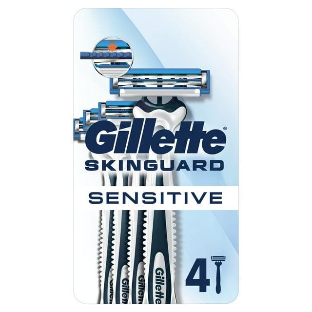 Gillette Skinguard Sensitive Disposable Razor x4 - gallery image 1