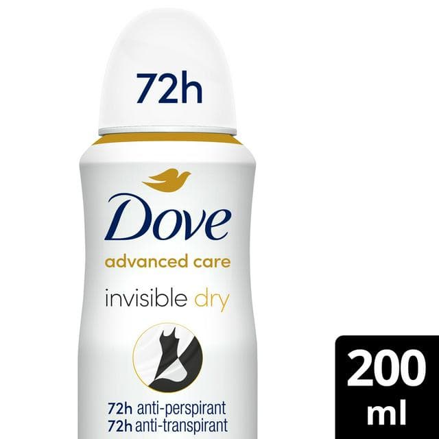 Dove Women Advanced Care 200ml Invisible Dry 72h Antiperspirant Deodorant - gallery image 1