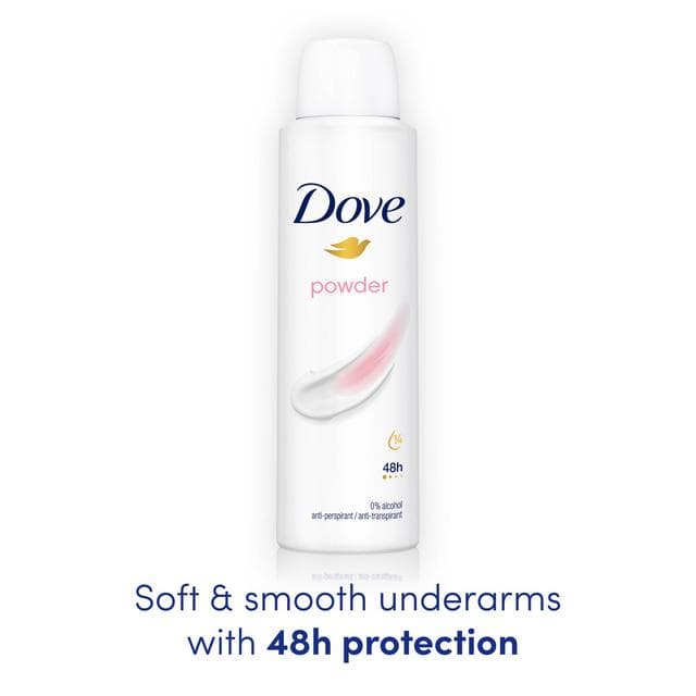 Dove Women Powder 48h Antiperspirant Deodorant 150ml - gallery image 2
