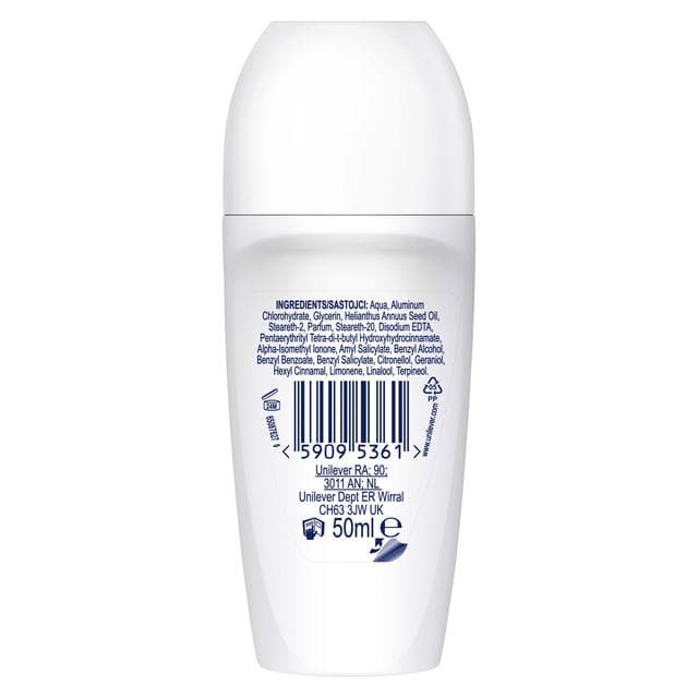 Dove Women Classic 48h Roll On Antiperspirant Deodorant 50ml - gallery image 6