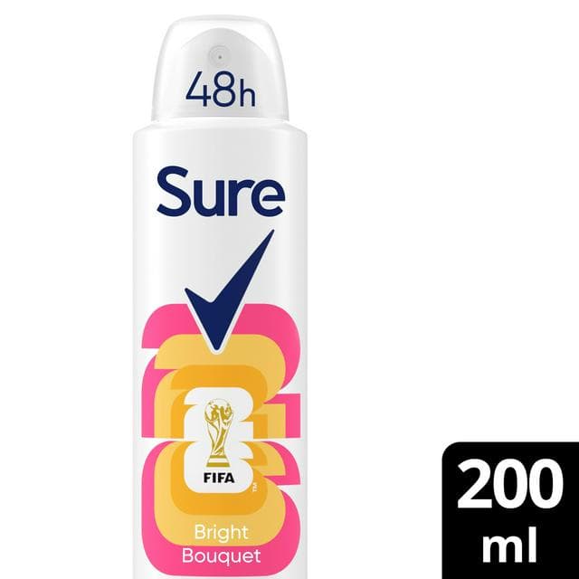 Sure Women 200ml Bright Bouquet 48h Antiperspirant Aerosol Deodorant - gallery image 1