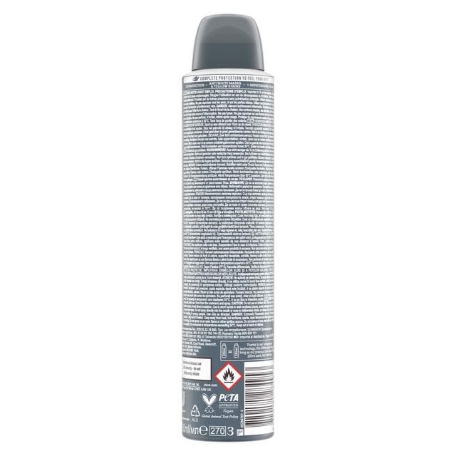 Dove Men+Care Antiperspirant Deodorant Aerosol Invisible Dry 200ml - gallery image 6