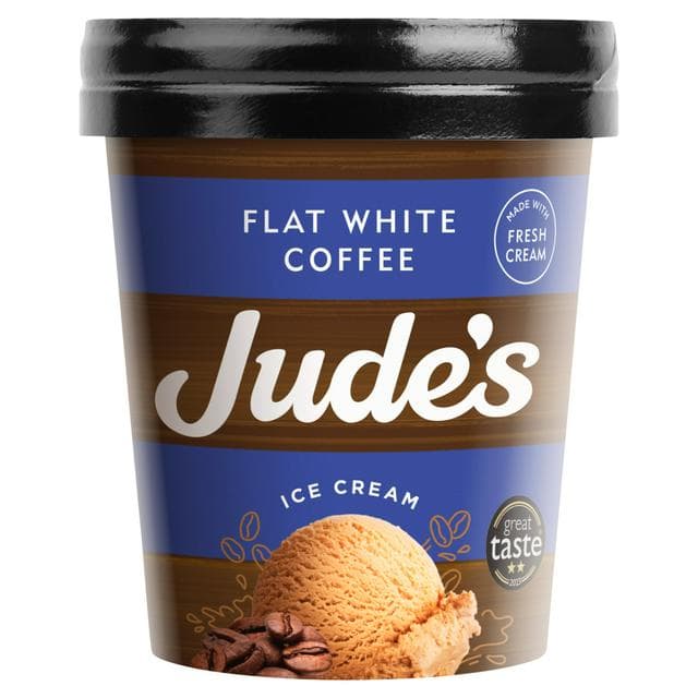 Jude's Flat White Coffee Ice Cream 460ml - gallery image 1