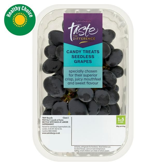 Sainsbury's Red Candy Grapes, Taste the Difference - gallery image 1
