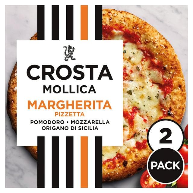 Crosta & Mollica Margherita Sourdough Pizza Tomato, Mozzarella & Sicilian Oregano 436g - gallery image 1