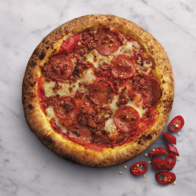 Crosta & Mollica Stromboli Sourdough Pizza Spicy Salami & Pepperoni Crumble 434g - gallery image 2