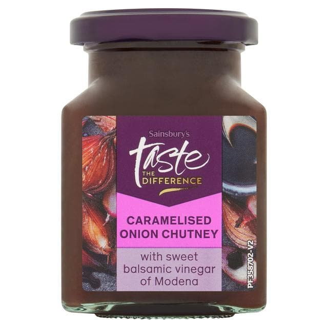 Sainsbury's Caramelised Onion Chutney, Taste the Difference 230g - gallery image 1