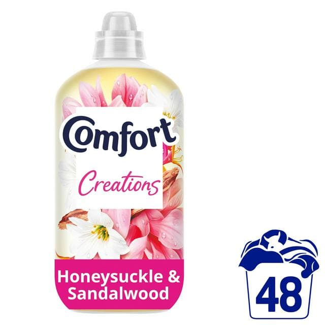 Comfort Creations Fabric Conditioner Honeysuckle & Sandalwood 48 Washes 1440ml - gallery image 1