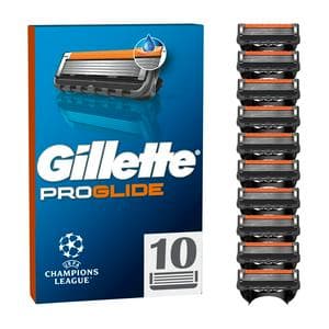 Gillette Proglide Razor Refills For Men x10