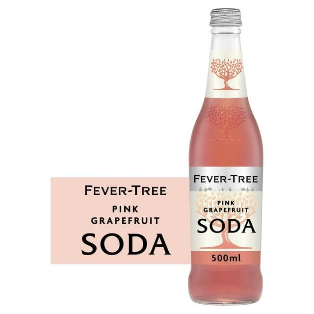 Fever-Tree Pink Grapefruit Soda 500ml - gallery image 1