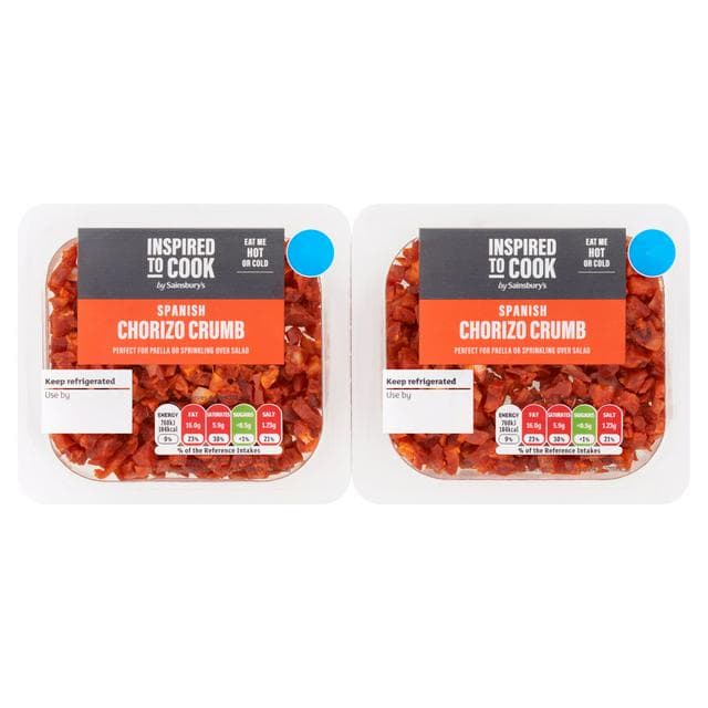 Sainsbury's Itc Chorizo Crumb 120g - gallery image 1
