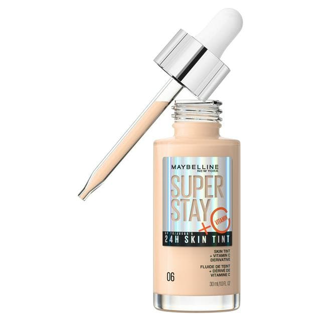 Maybelline Super Stay Up To 24H Skin Tint Foundation + Vitamin C Shade 06 - gallery image 1