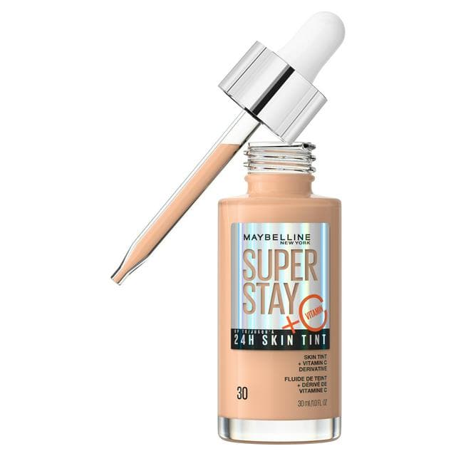Maybelline Super Stay Up To 24H Skin Tint Foundation + Vitamin C Shade 30 - gallery image 1