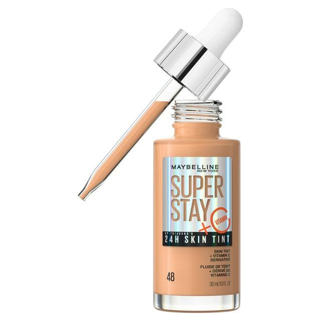 Maybelline Super Stay Up To 24H Skin Tint Foundation + Vitamin C Shade 48 - gallery image 1