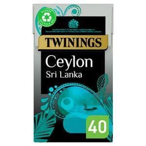Twinings Ceylon Tea Bags x40 100g