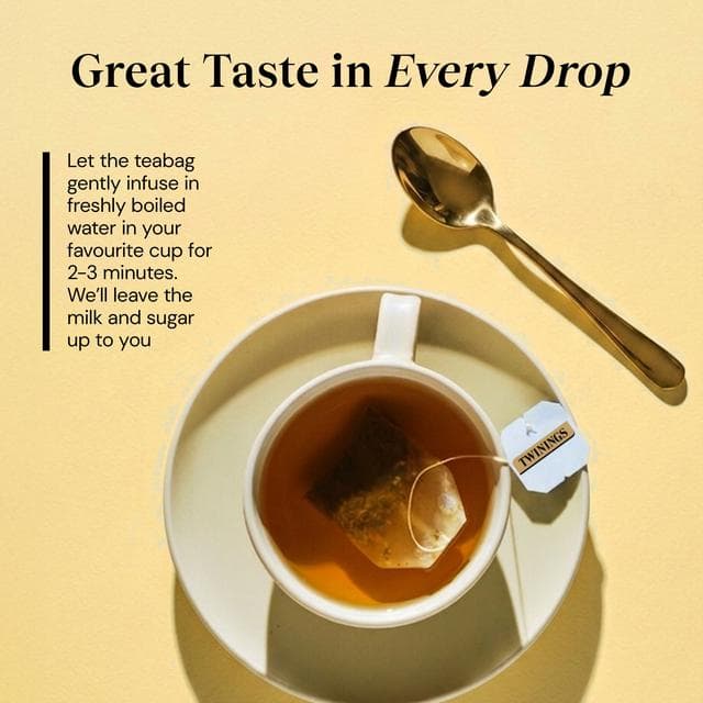 Twinings the Earl Grey Plant Based Tea Bags x80 200g - gallery image 6