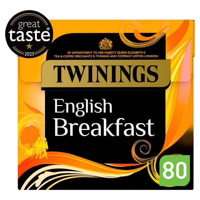 Twinings English Breakfast Plant Based Tea Bags x80 200g - gallery image 1