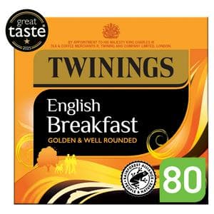 Twinings English Breakfast Plant Based Tea Bags x80 200g