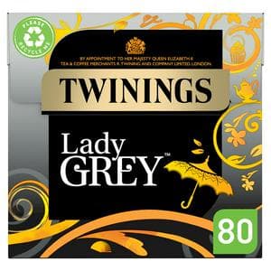 Twinings Lady Grey Teabags 200g x80