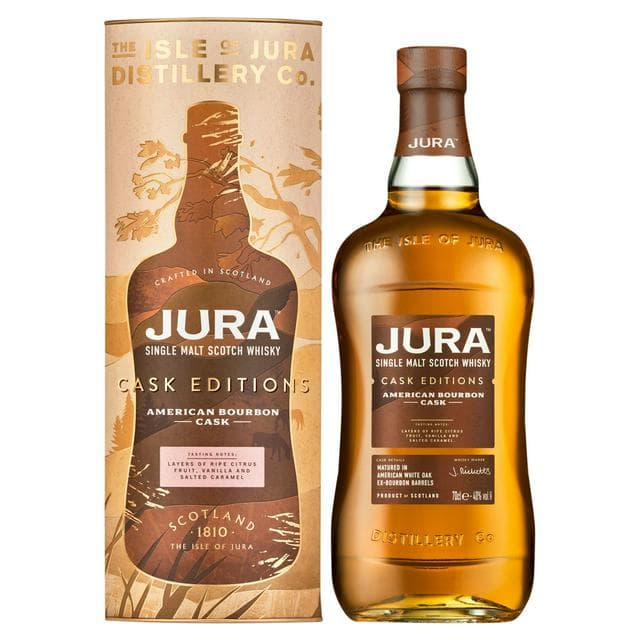 Jura Single Malt Scotch Whisky Bourbon Cask 70cl - gallery image 1