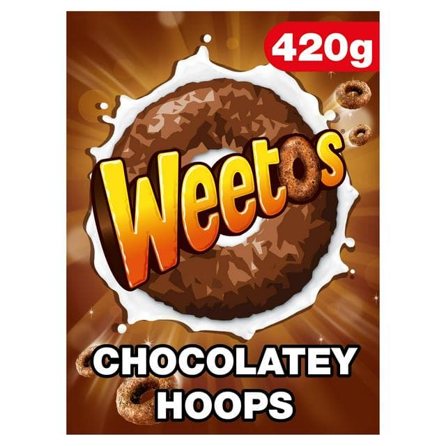 Weetos 420g Chocolatey Hoops Breakfast Cereal - gallery image 1